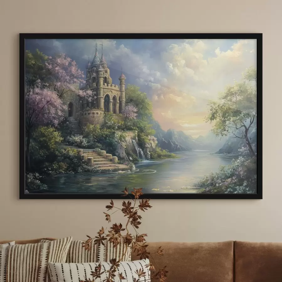 Fototapeedid Loss järve kaldal f44329