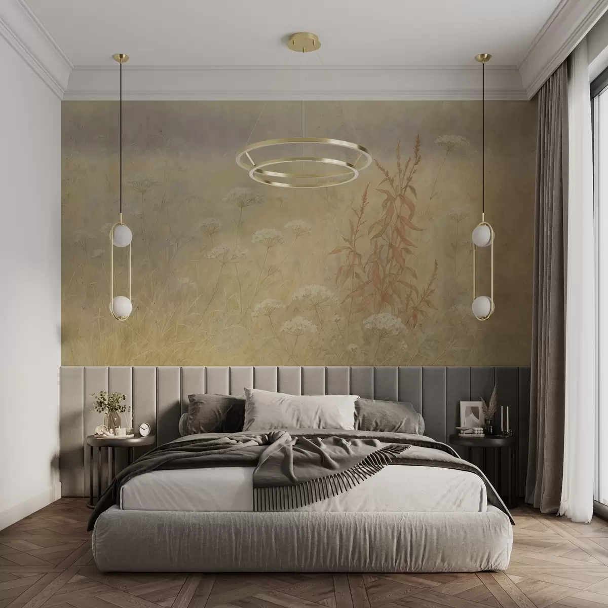 Fototapeedid Akvarellivälja w03972