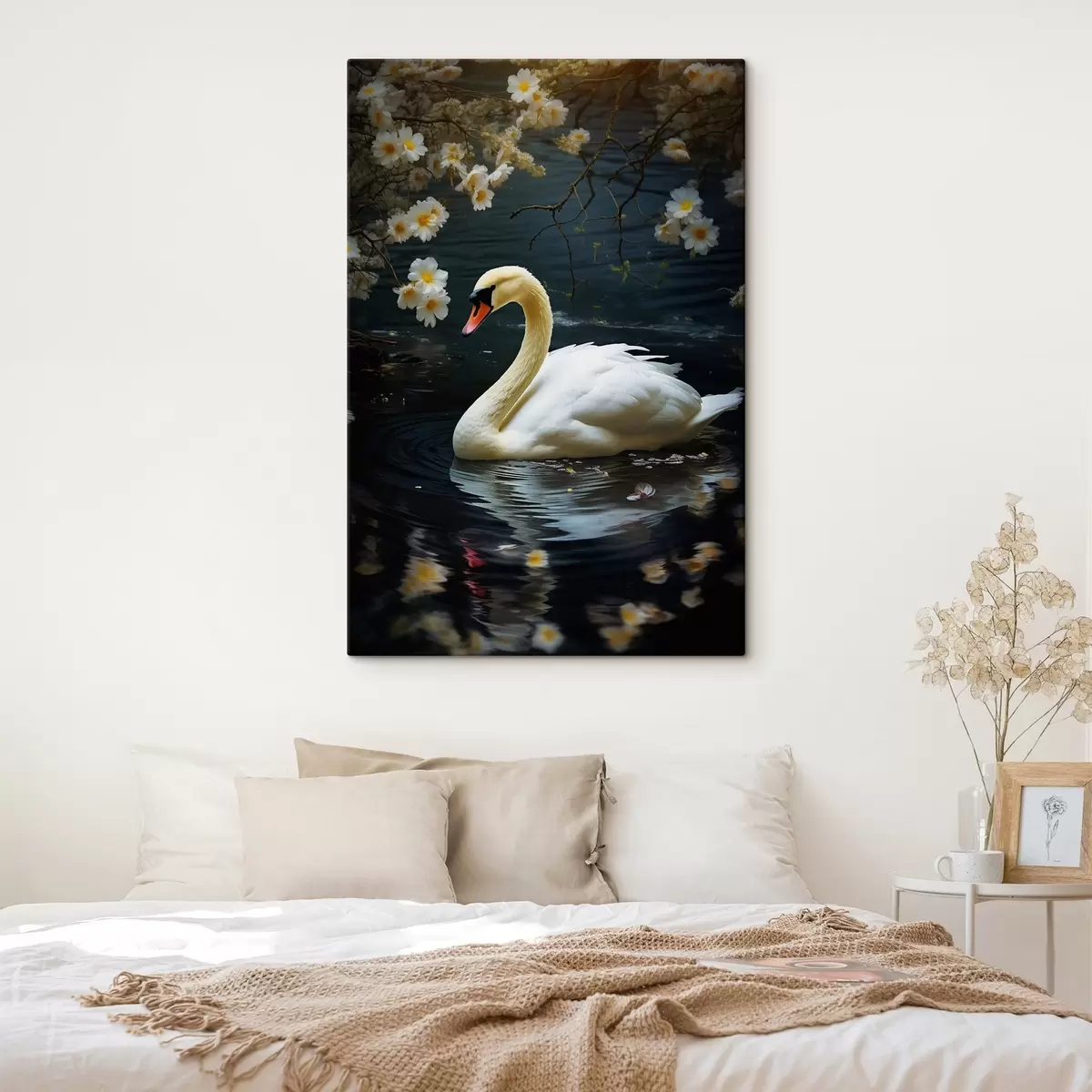 Pilt Kaunis luik järvel s44390