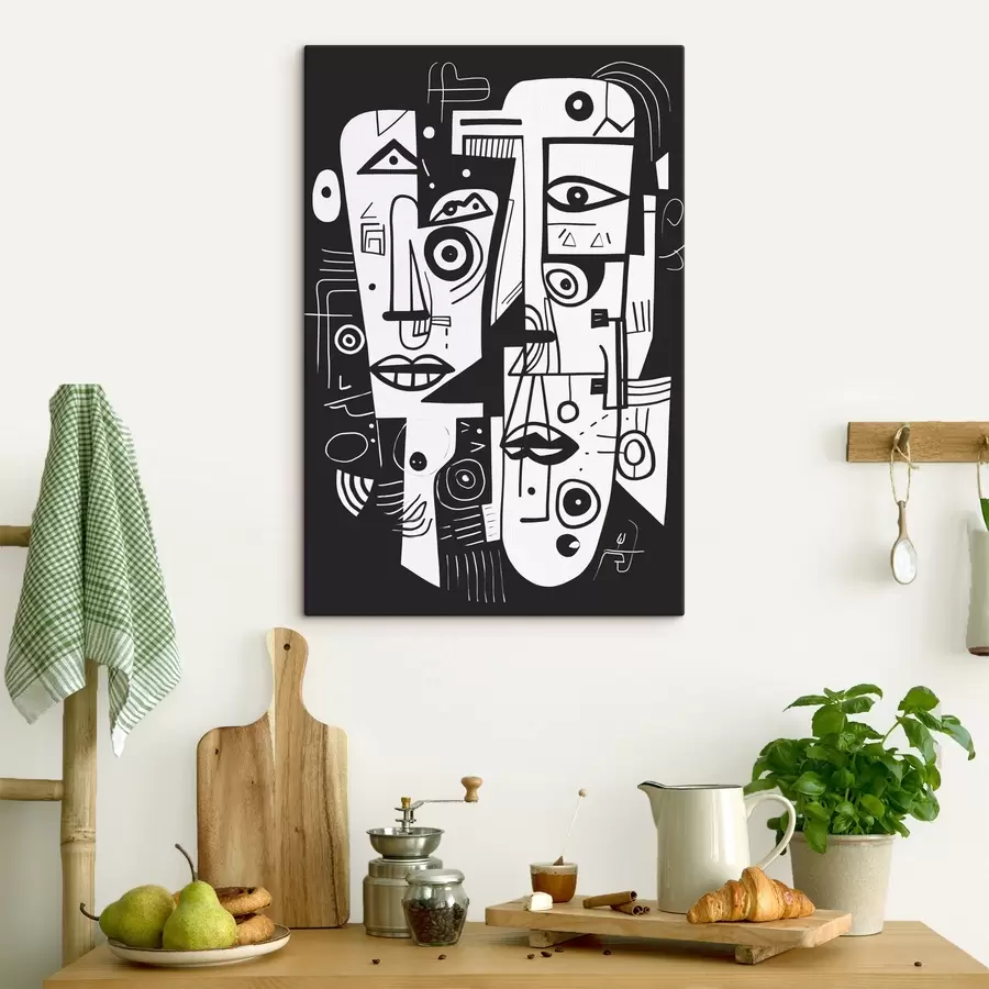 Pilt Abstraktne nägu s44275