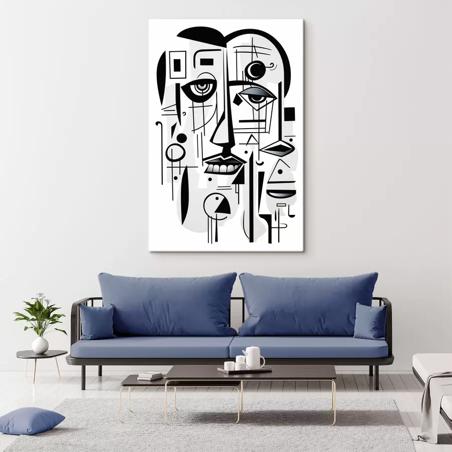 Pilt Abstraktne nägu s44276