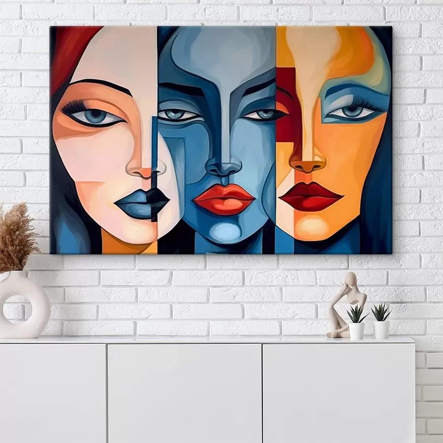 Pilt Abstraktsed näod s44279