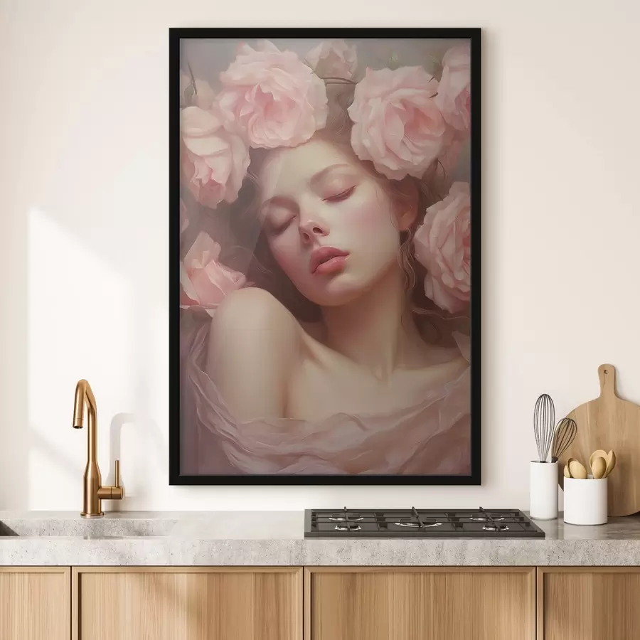 Fototapeedid Tüdruk lilles f44270