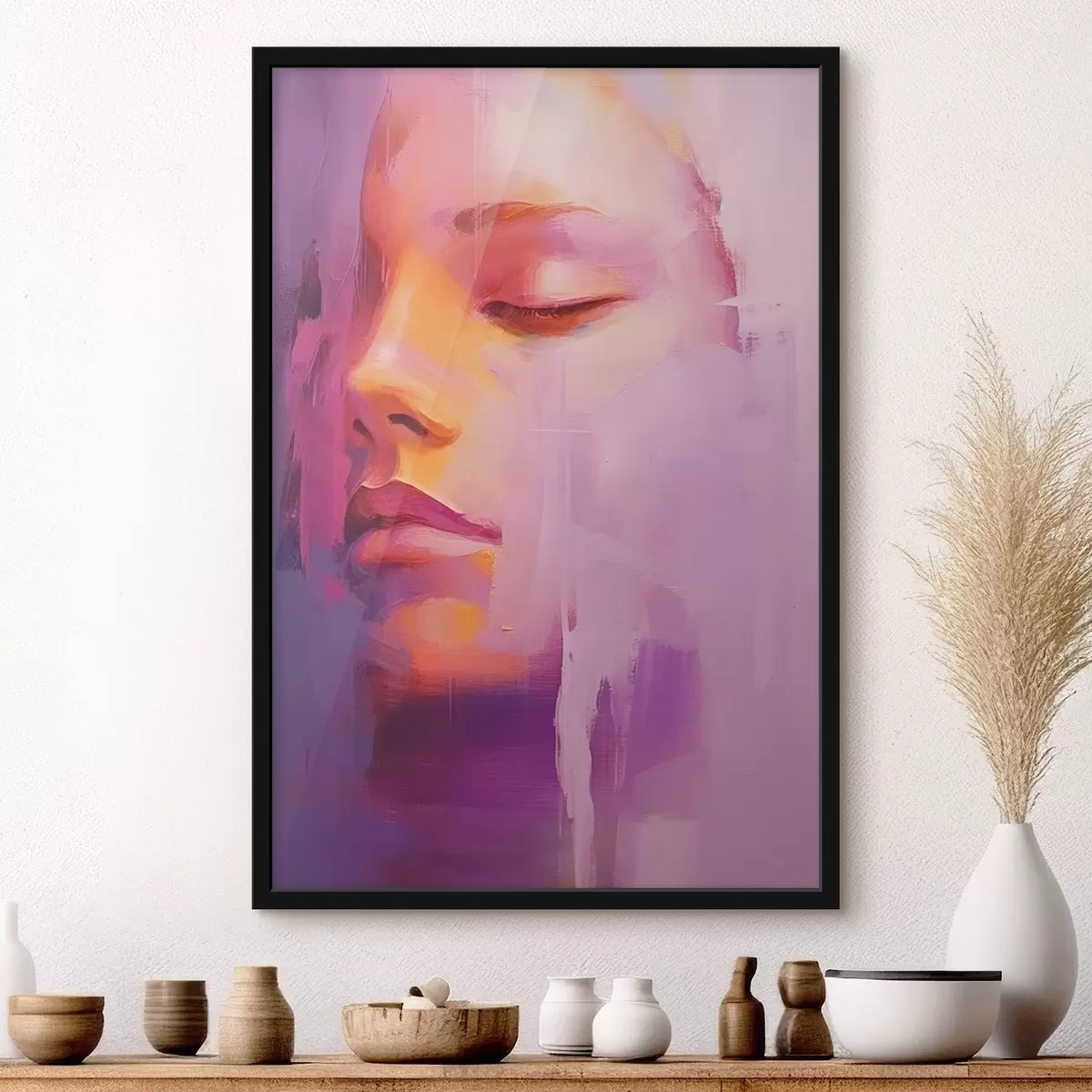 Plakat Lapse nägu värviga f44280