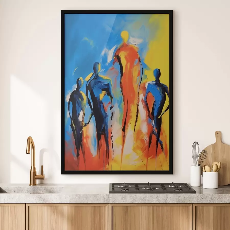 Pilt Abstraktsed inimesed f44282