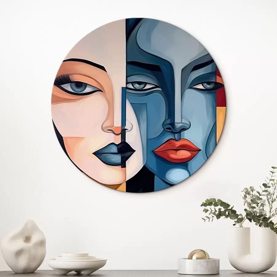 Pilt Abstraktsed näod r44279