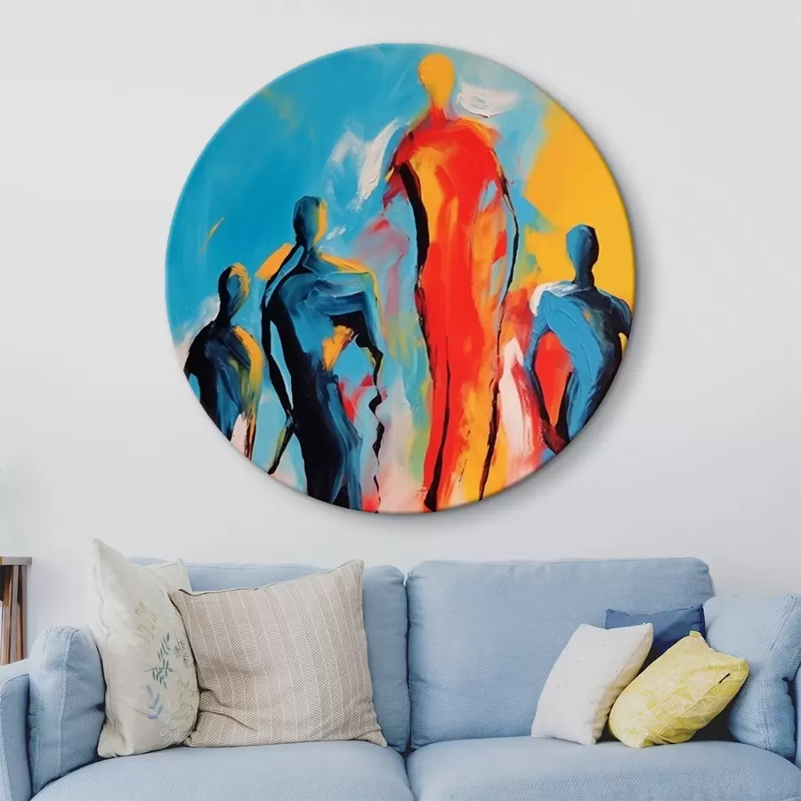 Fototapeedid Abstraktsed inimesed r44282