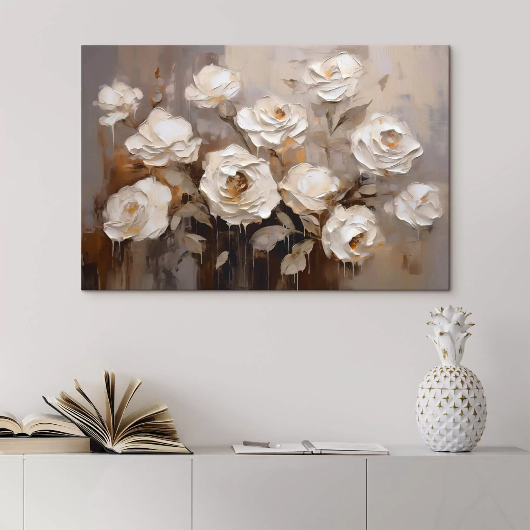 Pilt Abstraktne rooside kimp s44364