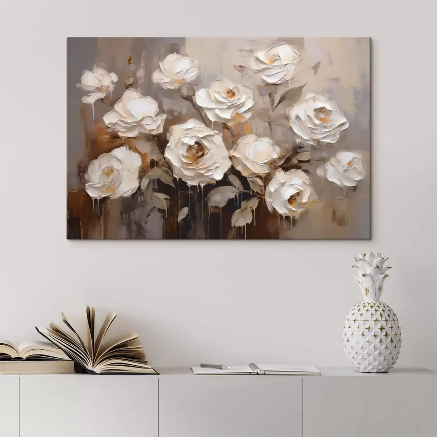 Pilt Abstraktne rooside kimp s44364