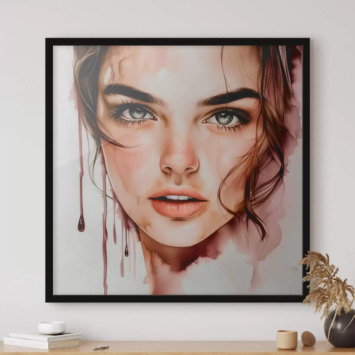 Plakat Naise portree f44363