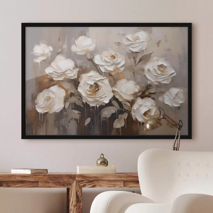 Fototapeedid Abstraktne rooside kimp f44364