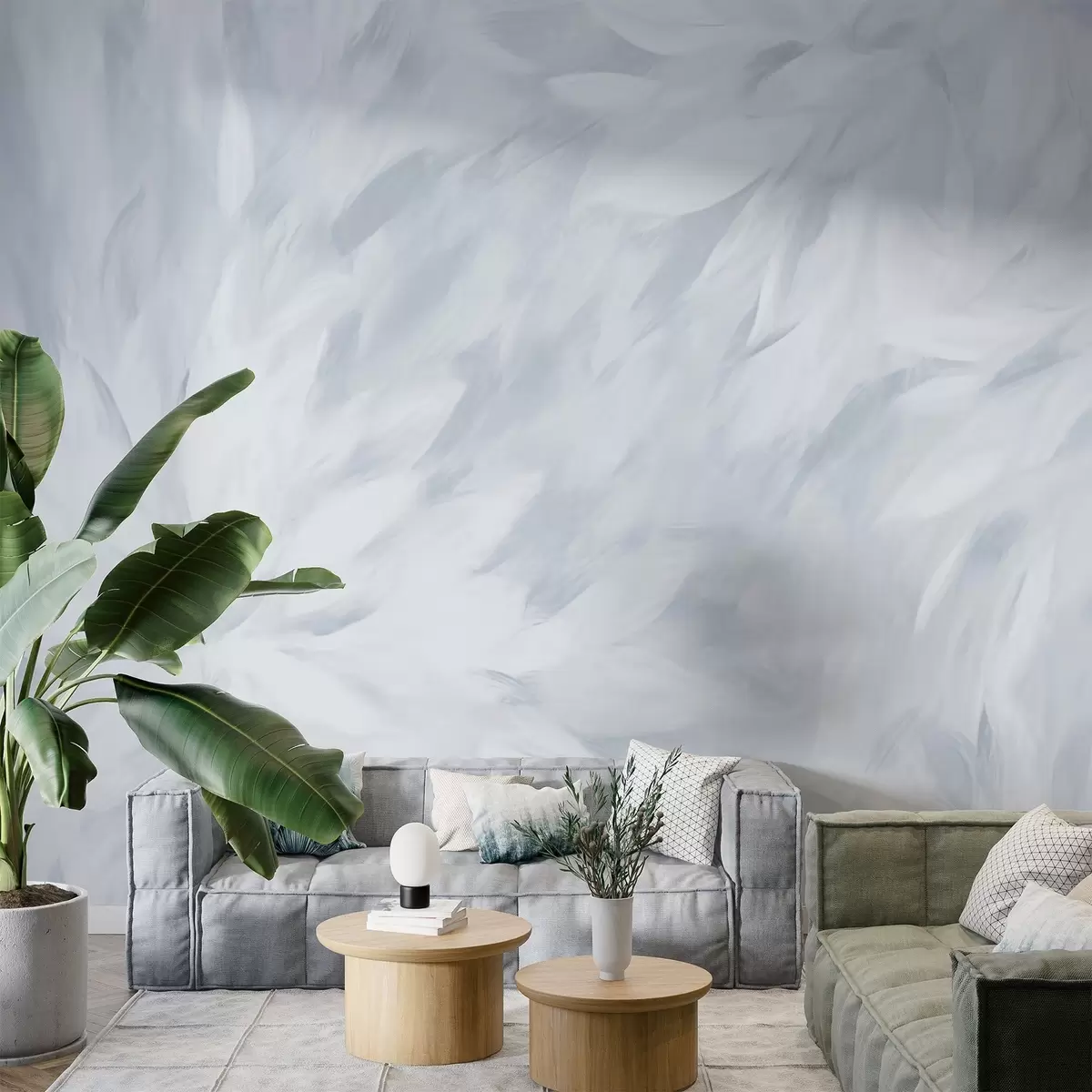 Fototapeedid Lilled stiilis pehmete löökidega w03986v3