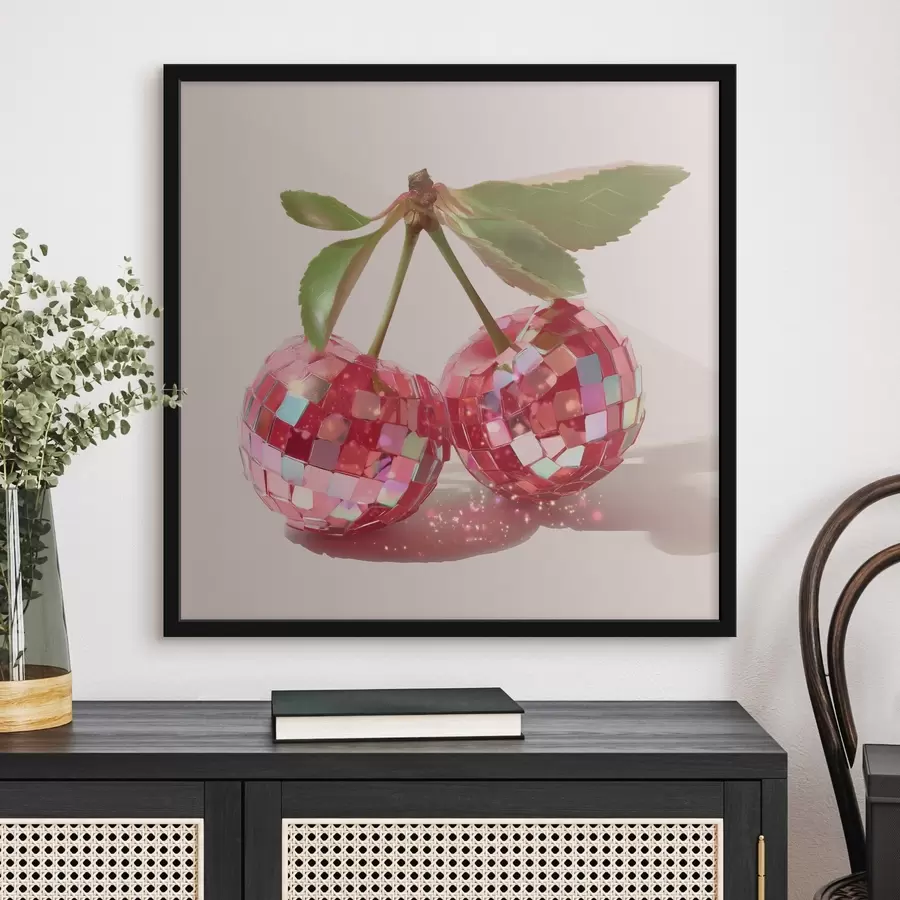 Fototapeedid Säravad väikesed kirsid f44345