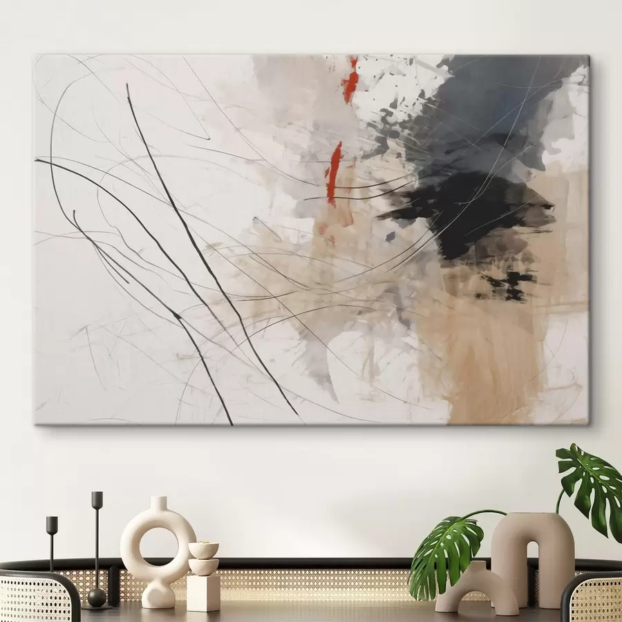 Pilt Täppide, joonte abstraktsioon s44418