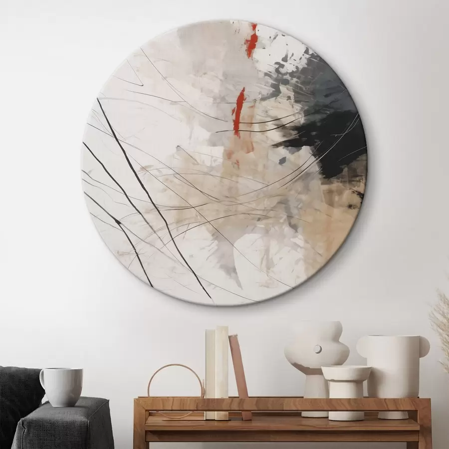 Pilt Täppide, joonte abstraktsioon r44418