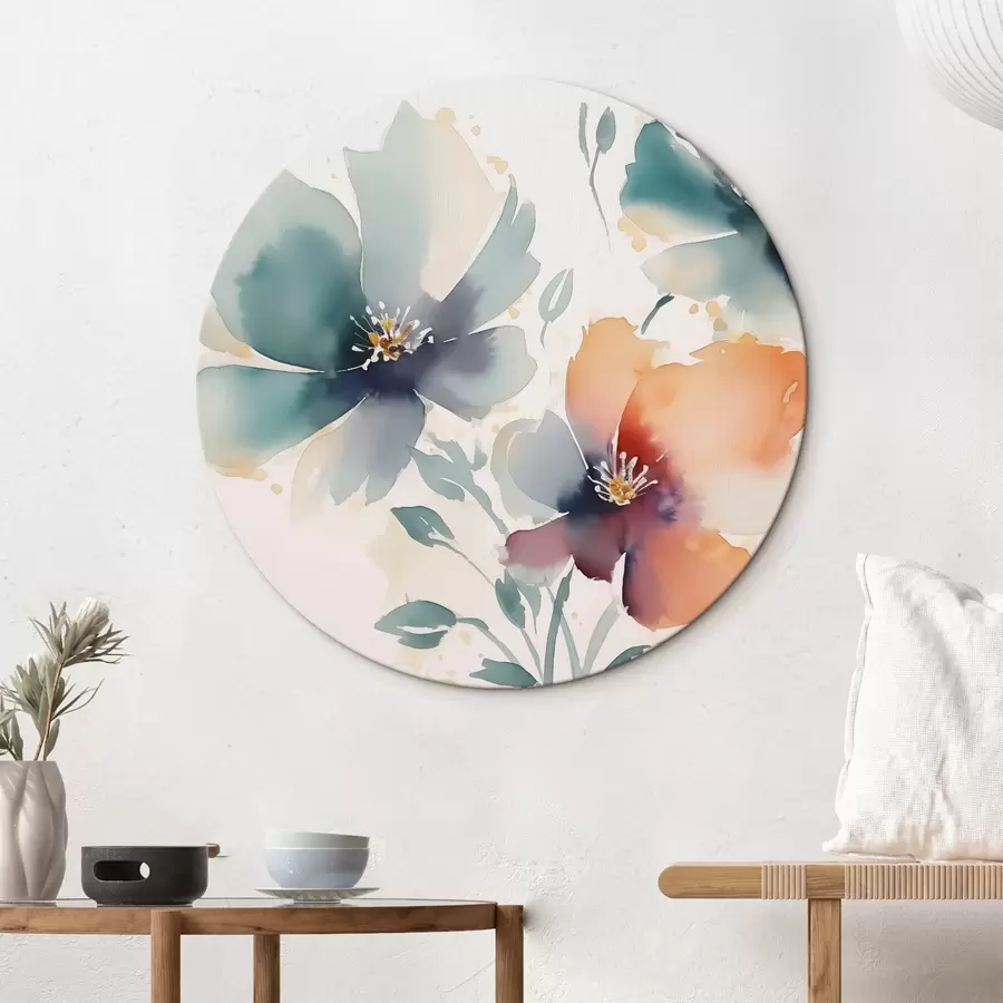 Fototapeedid Lilled imitatsioon akvarell r44424