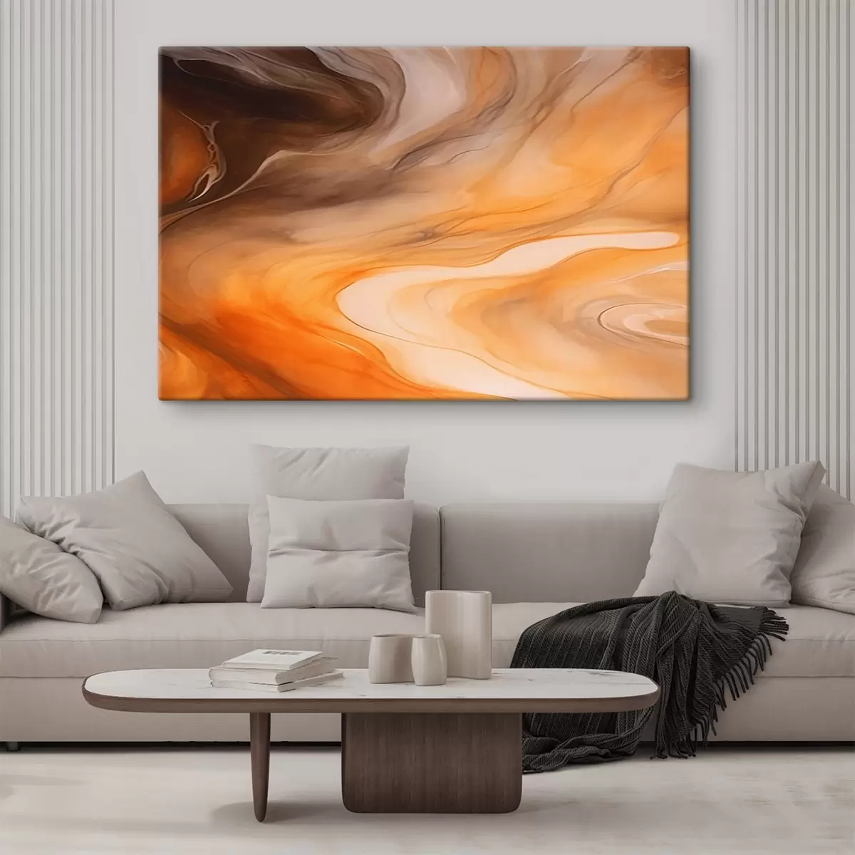 Pilt Soojad abstraktsed lained s44496