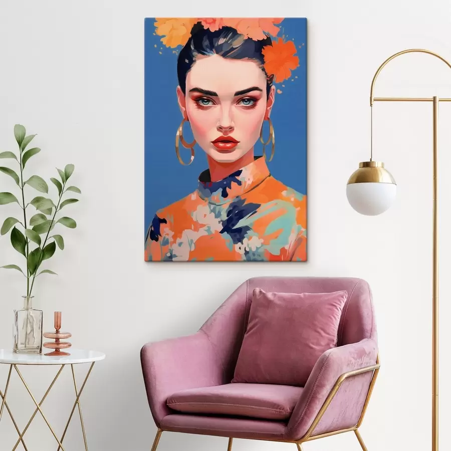 Pilt Portree koos kõrvarõngastega s44500