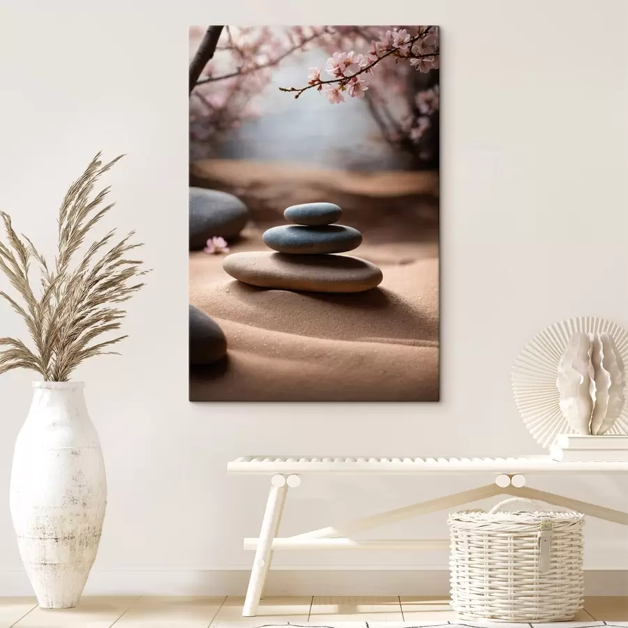 Pilt Kivid liival hägusel taustal s44475