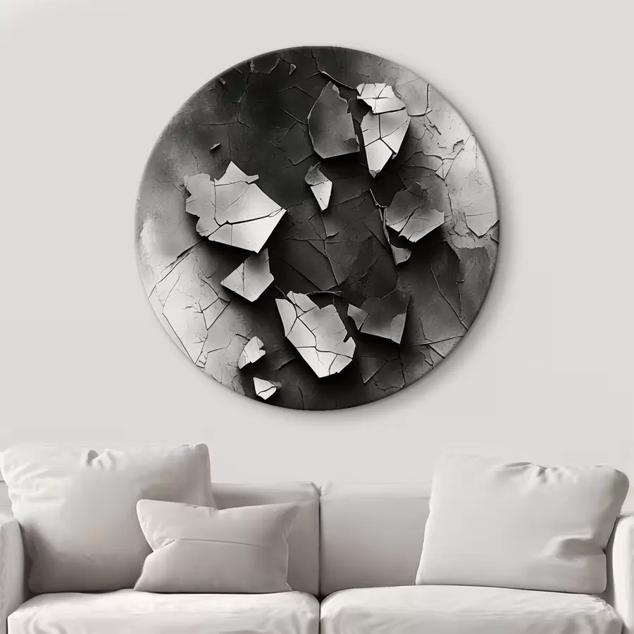 Pilt Must-valge vana sein r44450