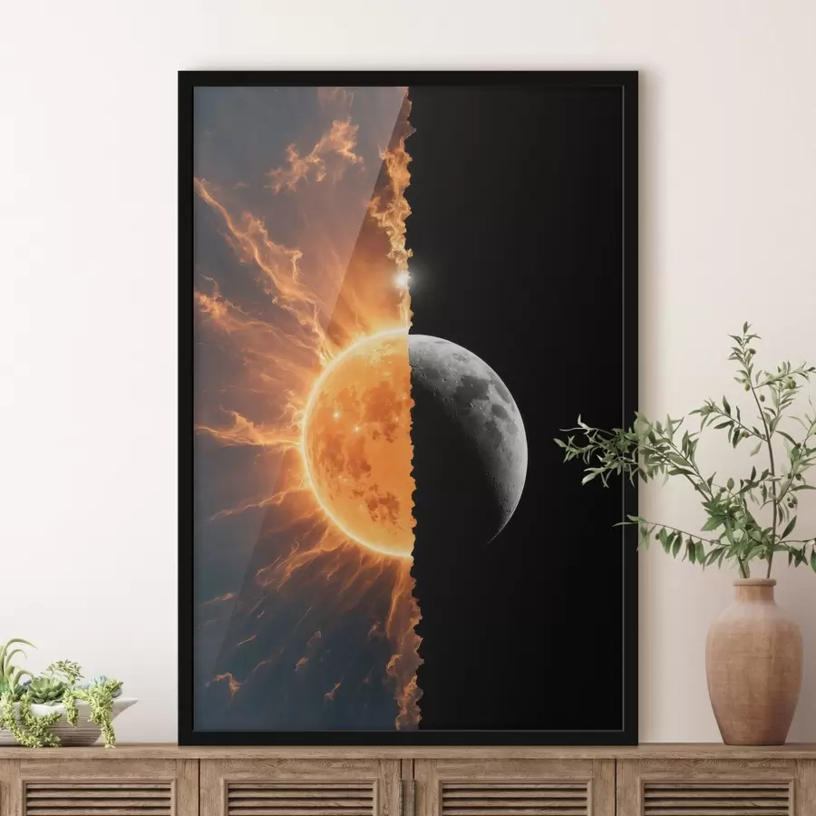 Fototapeedid Kaks kuufaasi f44429