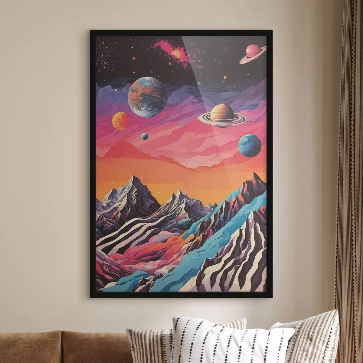 Plakat Planeetide ja mägede paraad f44443