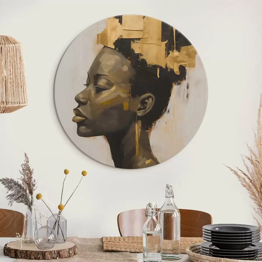 Pilt Naise portree abstraktne r44520