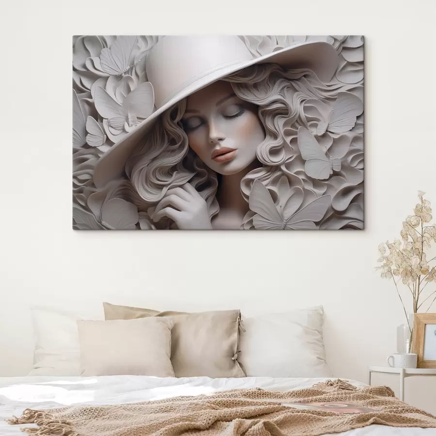 Pilt Tüdruk mütsiga s44524