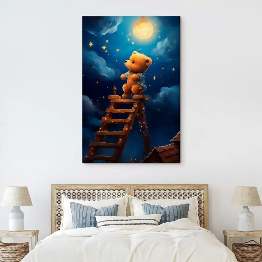 Pilt Teddy Bear ja Kuu s44534