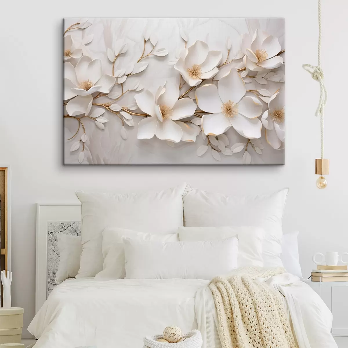 Pilt Valged lilled s44547