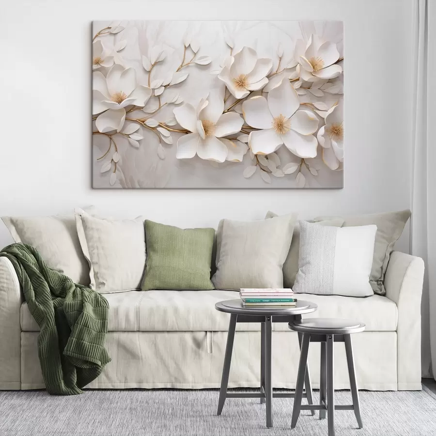 Pilt Valged lilled s44547