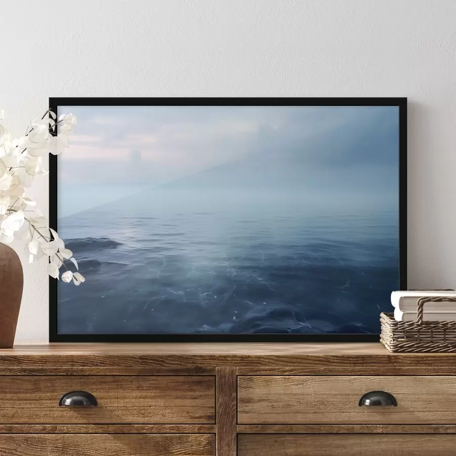 Fototapeedid Hommik üle vee f44526