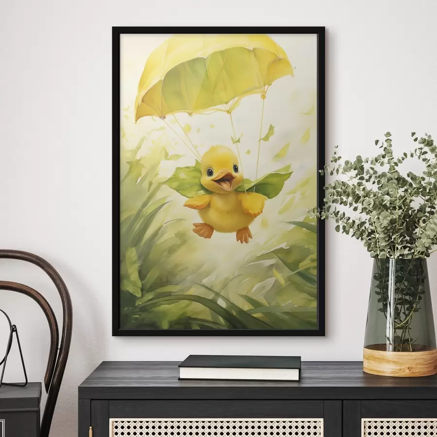 Fototapeedid Langevarjuga pardipoeg f44529