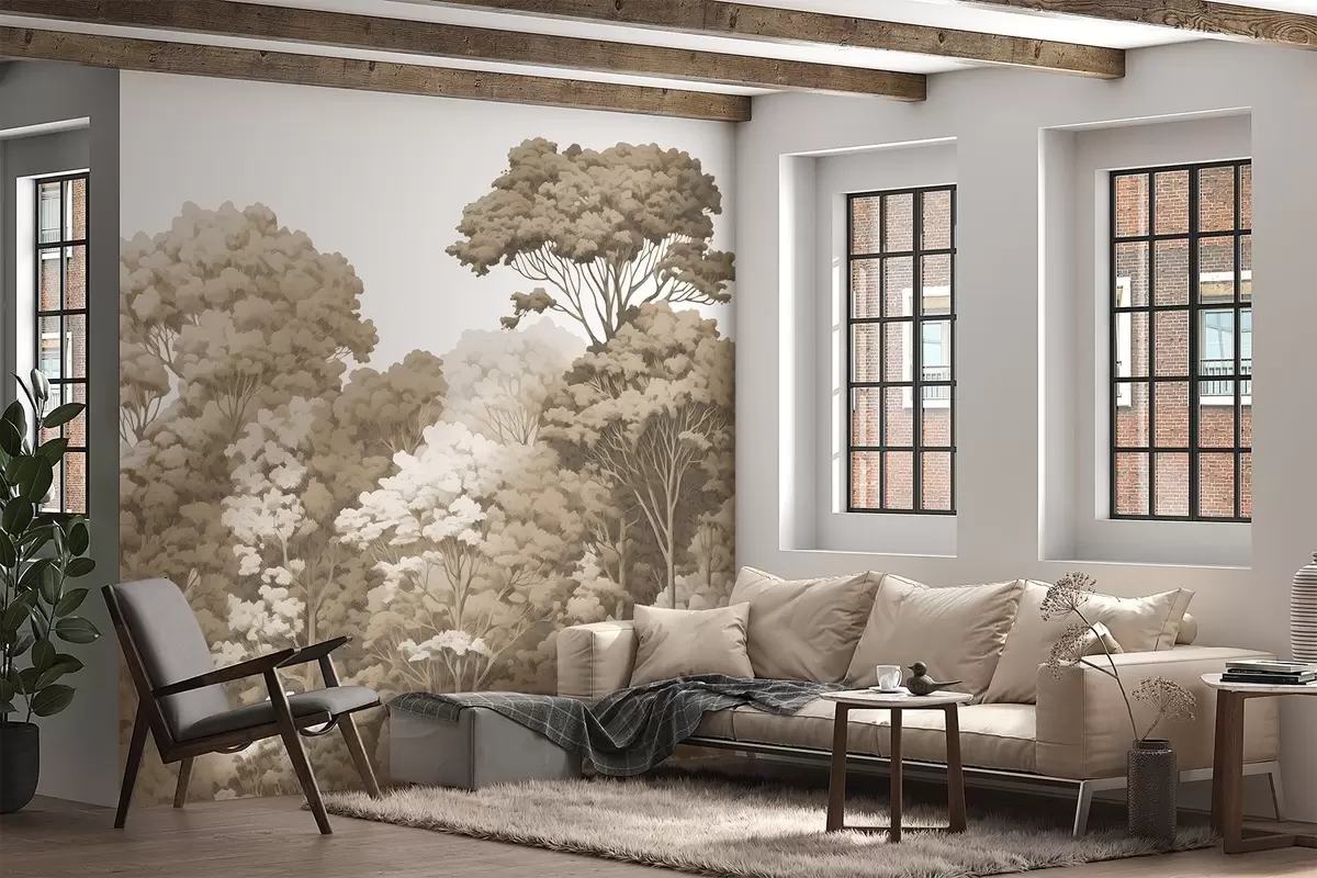 Fototapeedid Metsakroonid w04044v1