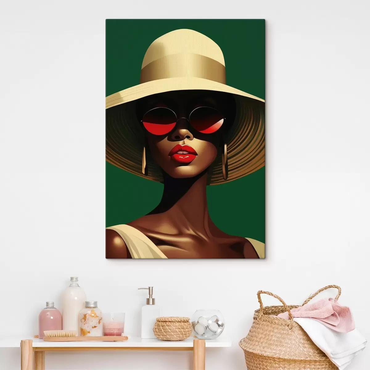 Pilt Tüdruk mütsiga s44559