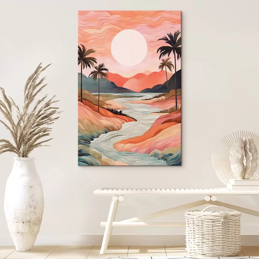 Pilt Maastik koos jõega s44568