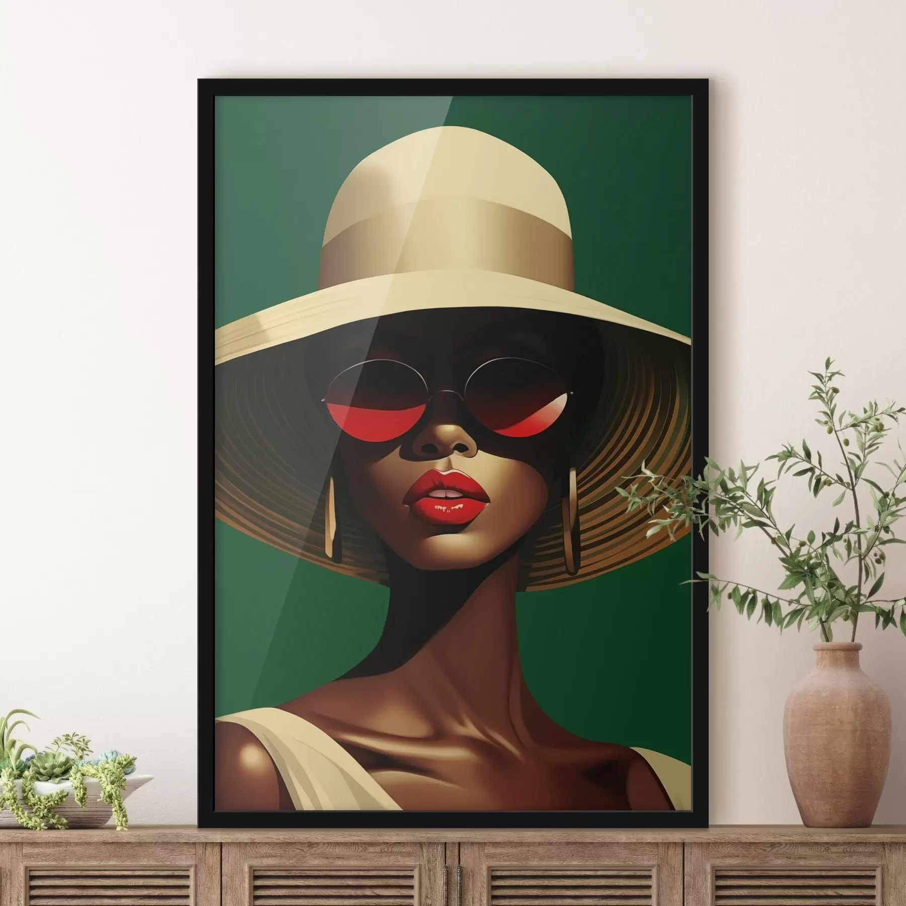 Pilt Tüdruk mütsiga f44559