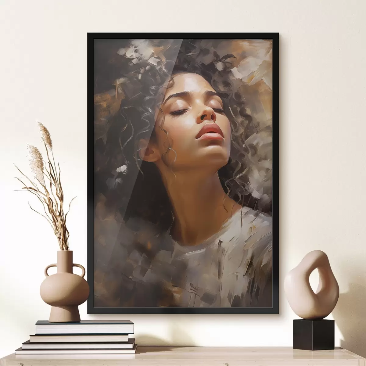 Plakat Tüdruku portree f44560