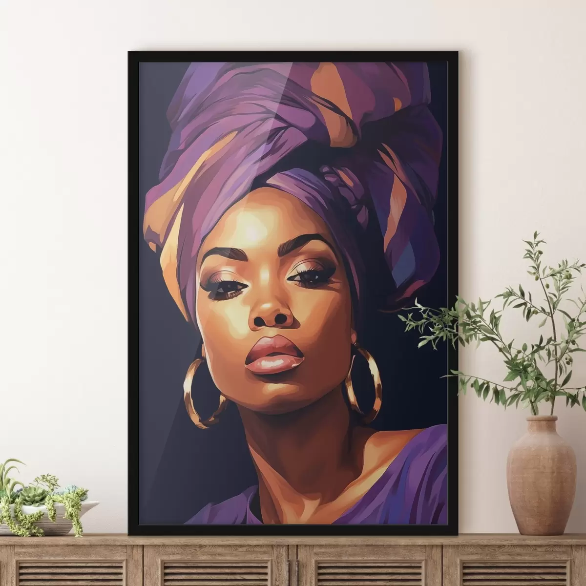 Plakat Tüdruku portree f44571