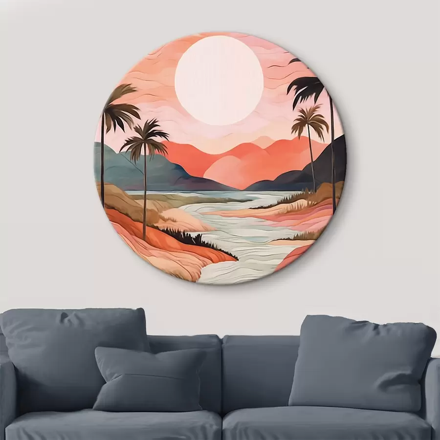 Pilt Maastik koos jõega r44568