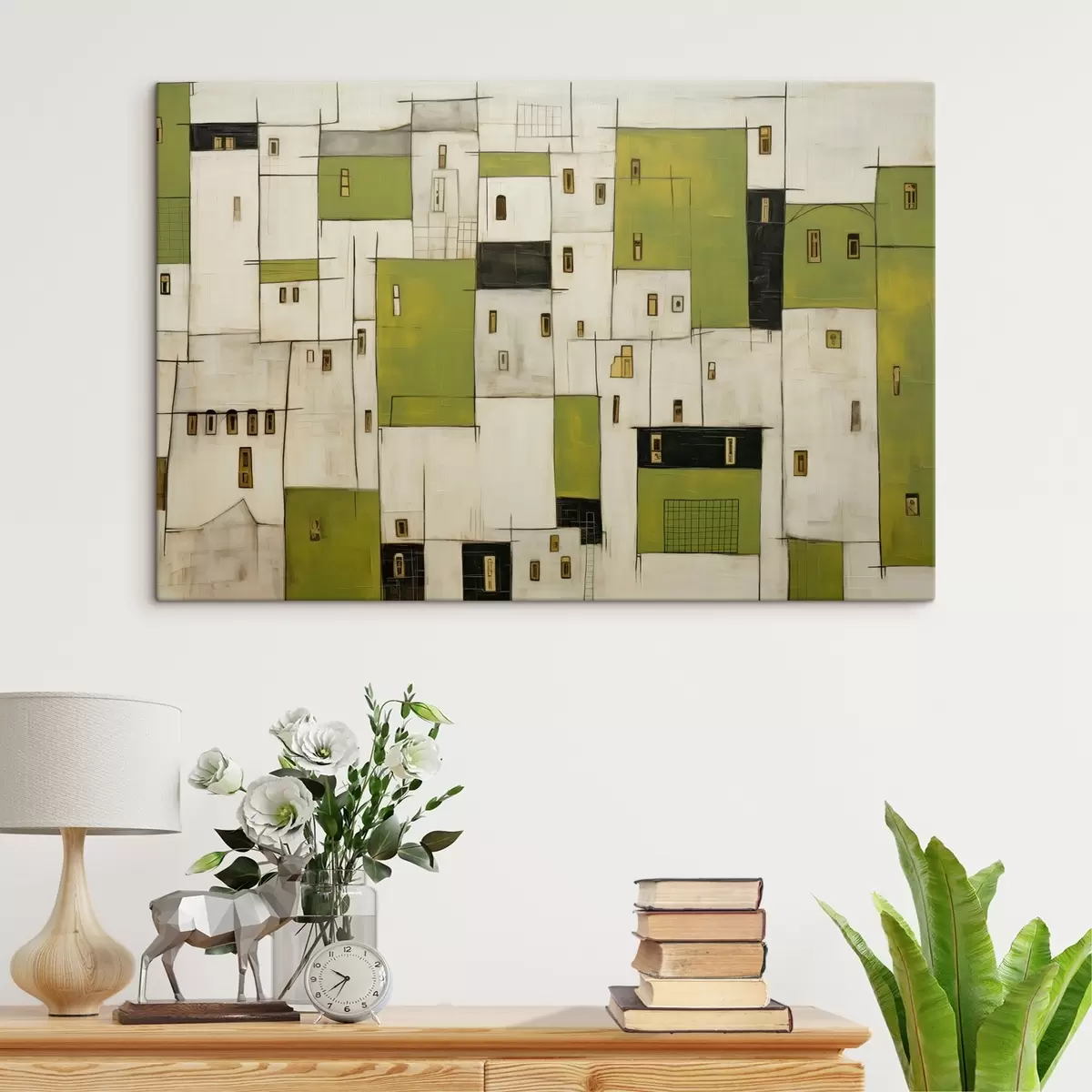 Pilt Abstraktsed majad s44582