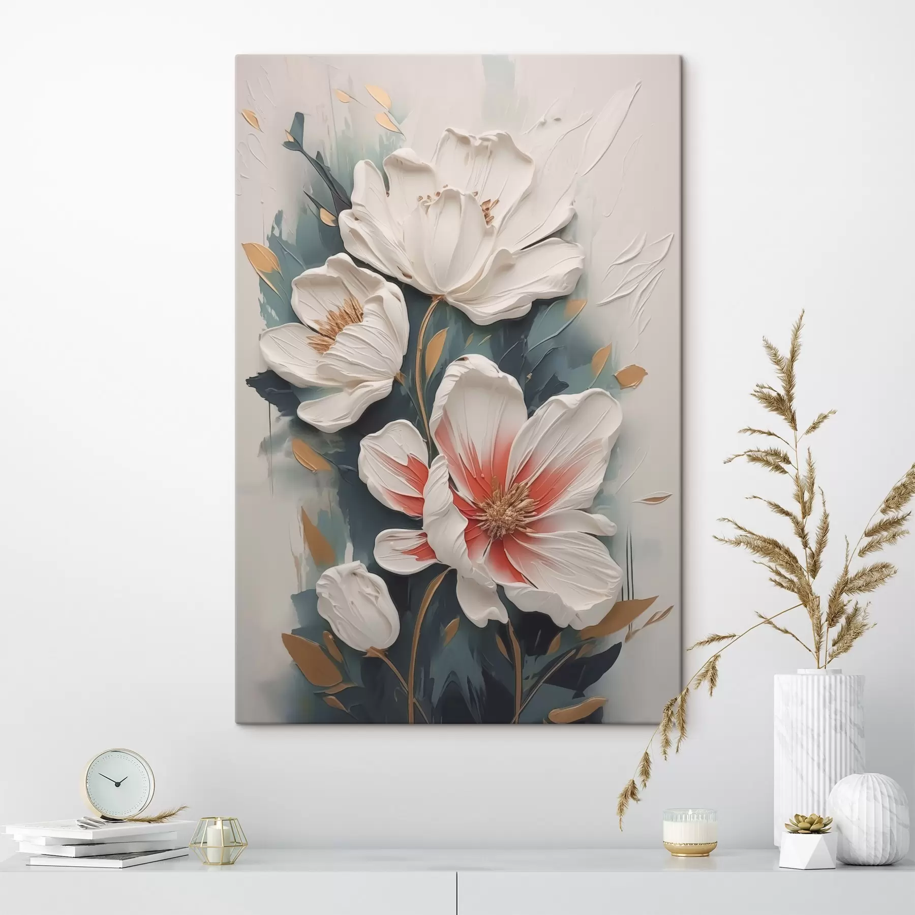 Pilt Abstraktsed lilled s44587