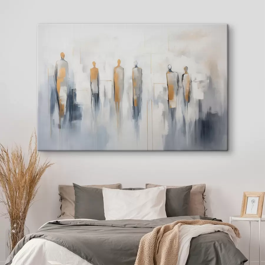Pilt Inimeste abstraktsed siluetid s44639