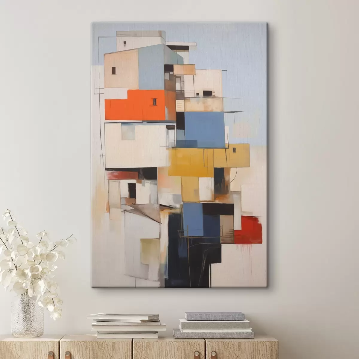 Pilt Abstraktne maja imitatsioonimaali s44645