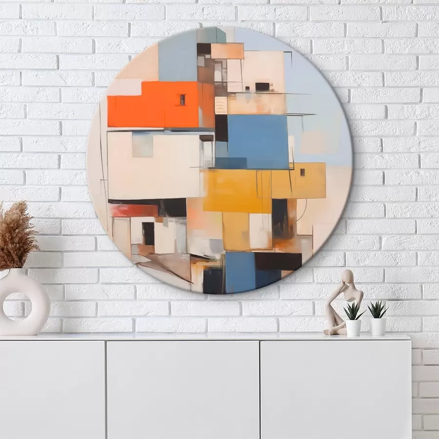 Pilt Abstraktne maja imitatsioonimaali r44645