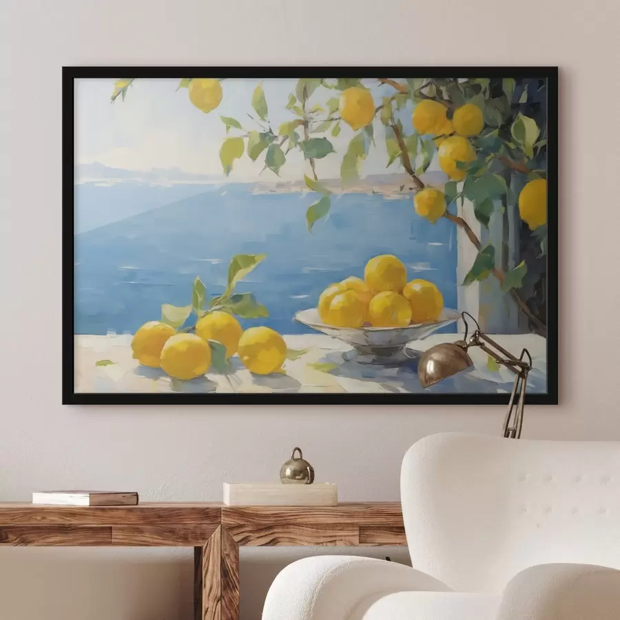 Fototapeedid Sidrunid vastu merd f44649