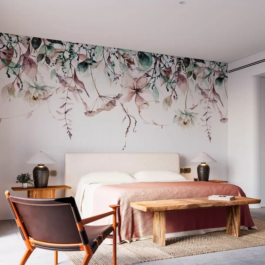 Fototapeedid Hajutatud lilled w09170