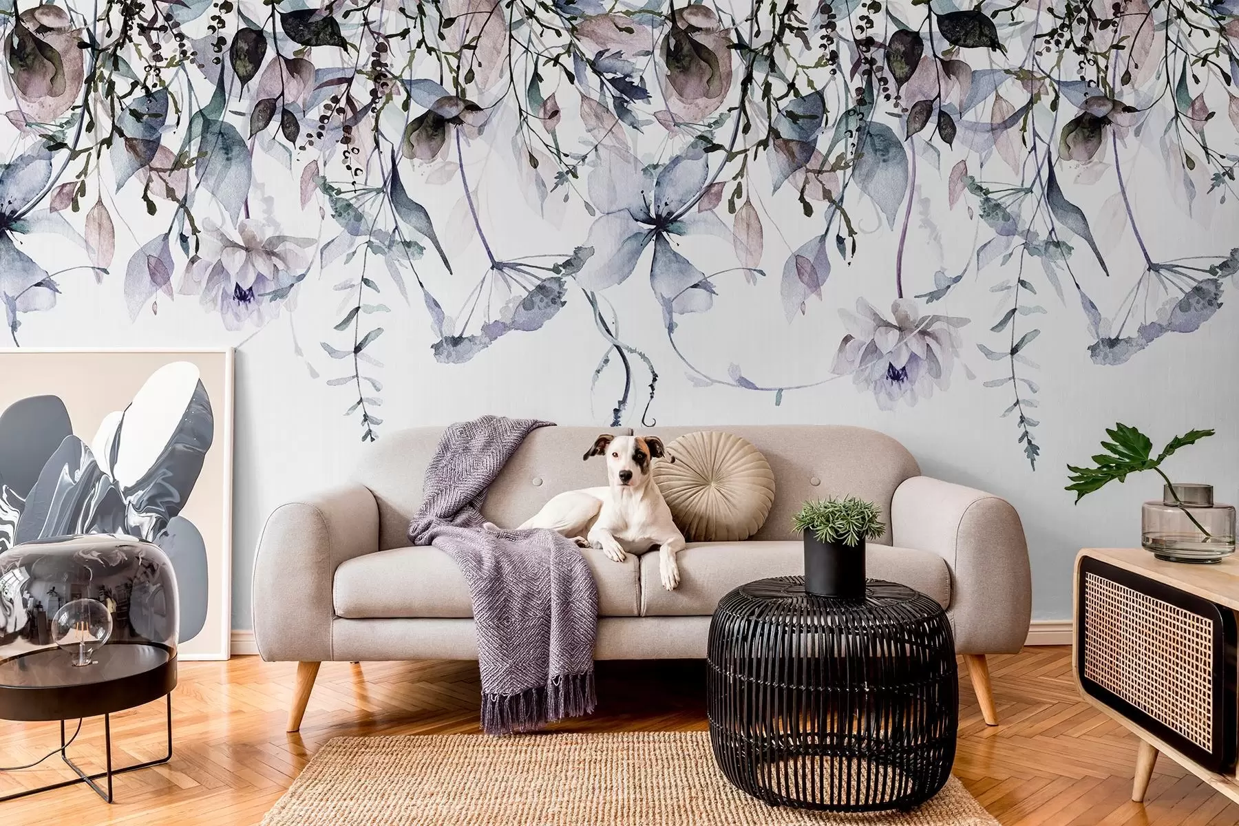 Fototapeedid Hajutatud lilled w09170v1