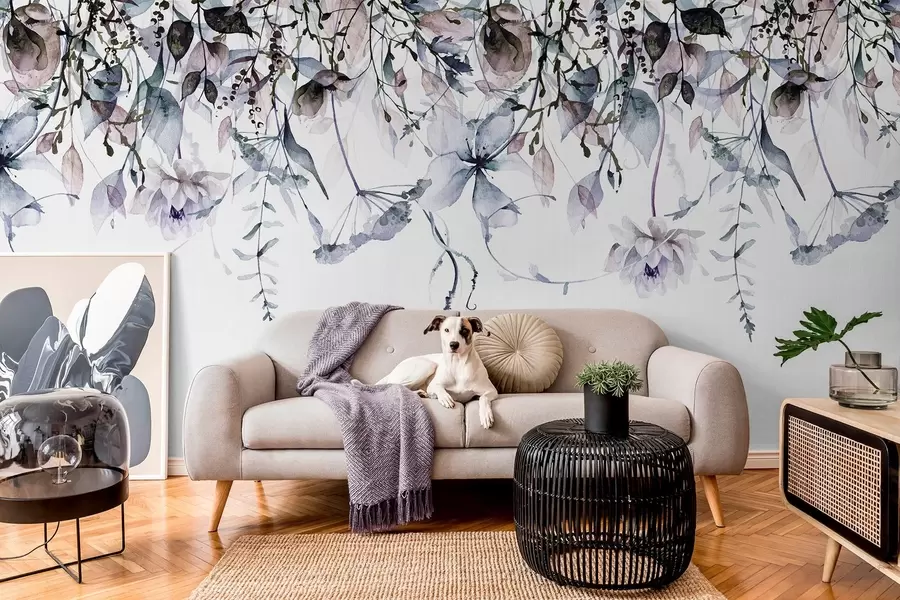 Fototapeedid Hajutatud lilled w09170v1