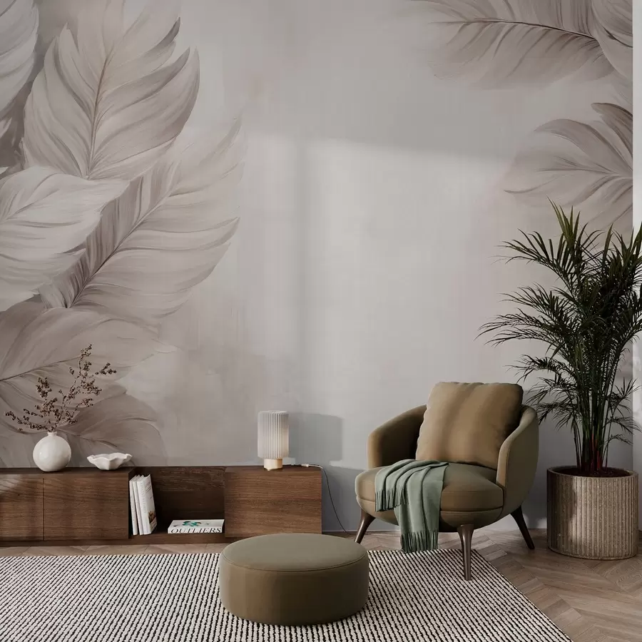 Fototapeedid Pastellid lehed w09175